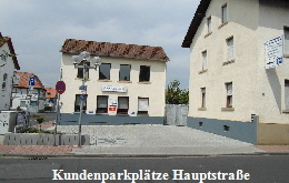 Kundenparkplatz